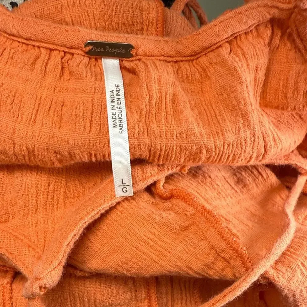 Free People Endless Summer Throwing Shade Mini Dress size Large